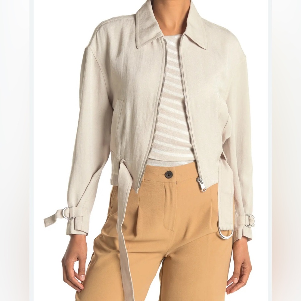 Reiss Sia Zip Front Jacket - NWT